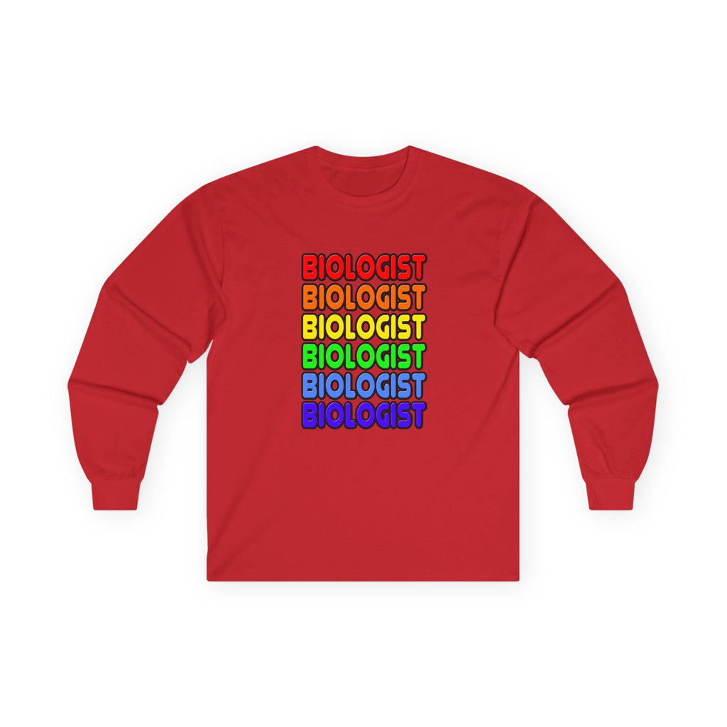 Rainbow Biologist - Unisex Ultra Cotton Long Sleeve Tee
