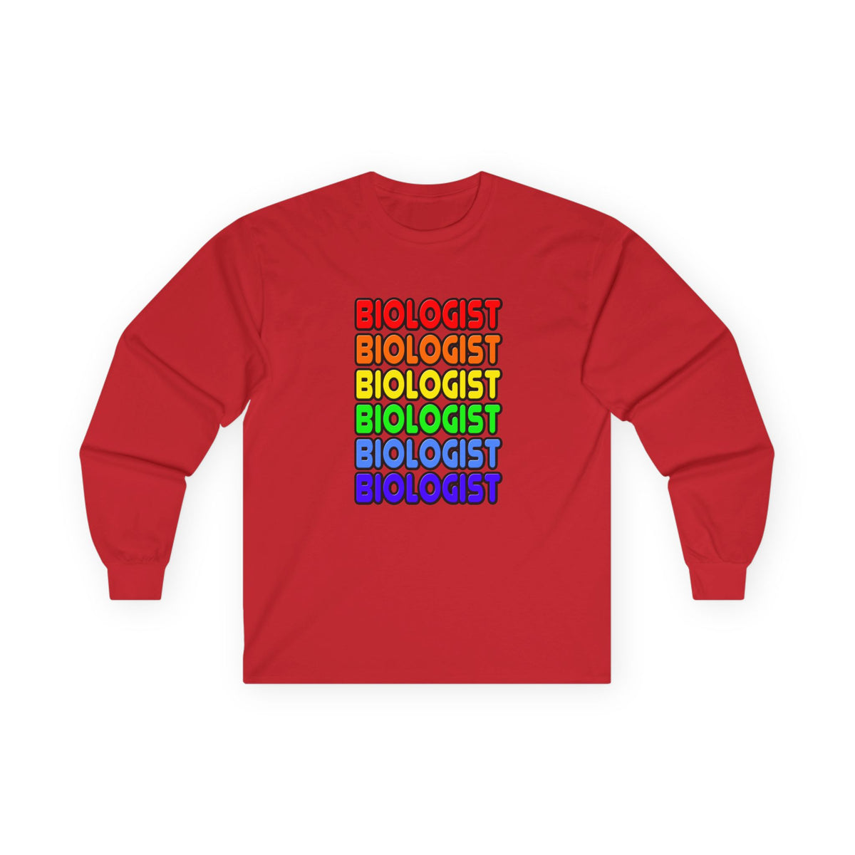 Rainbow Biologist - Unisex Ultra Cotton Long Sleeve Tee