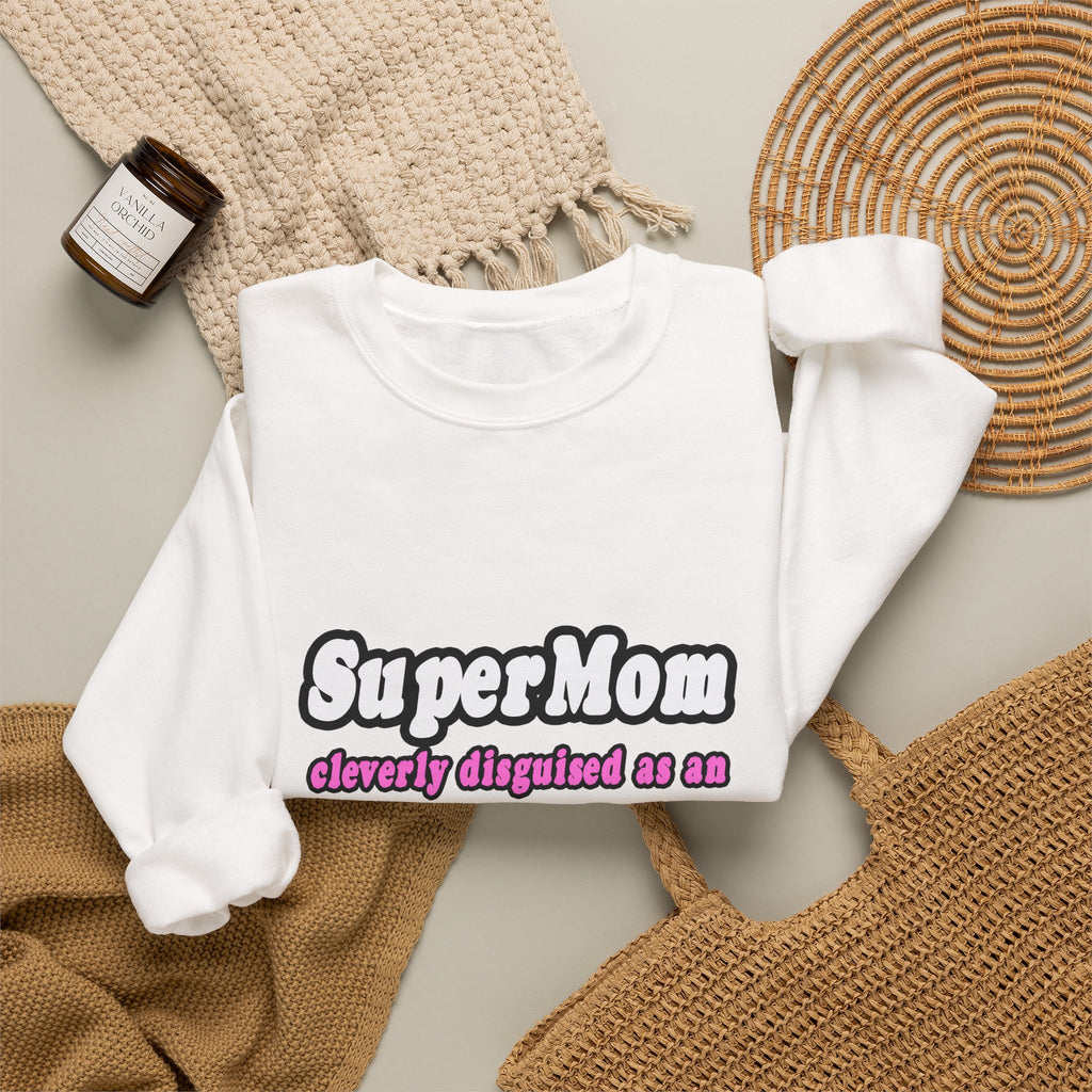 SuperMom...Administrative Assistant - Unisex Heavy Blend™ Crewneck Sweatshirt