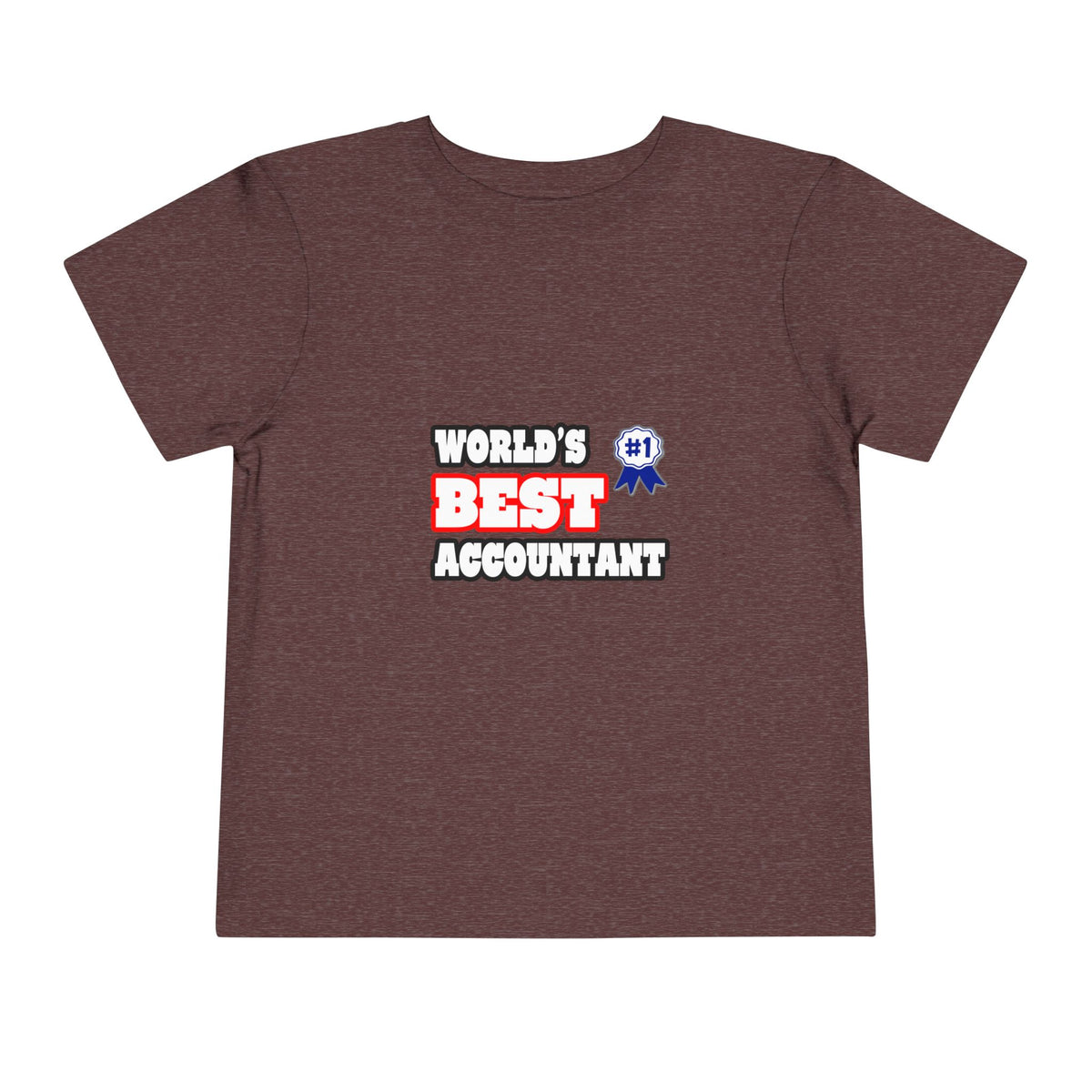 World's Best Accountant - Toddler Short Sleeve Tee