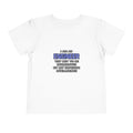 Engineer Joke ... Superior Intelligence - Toddler Short Sleeve Tee