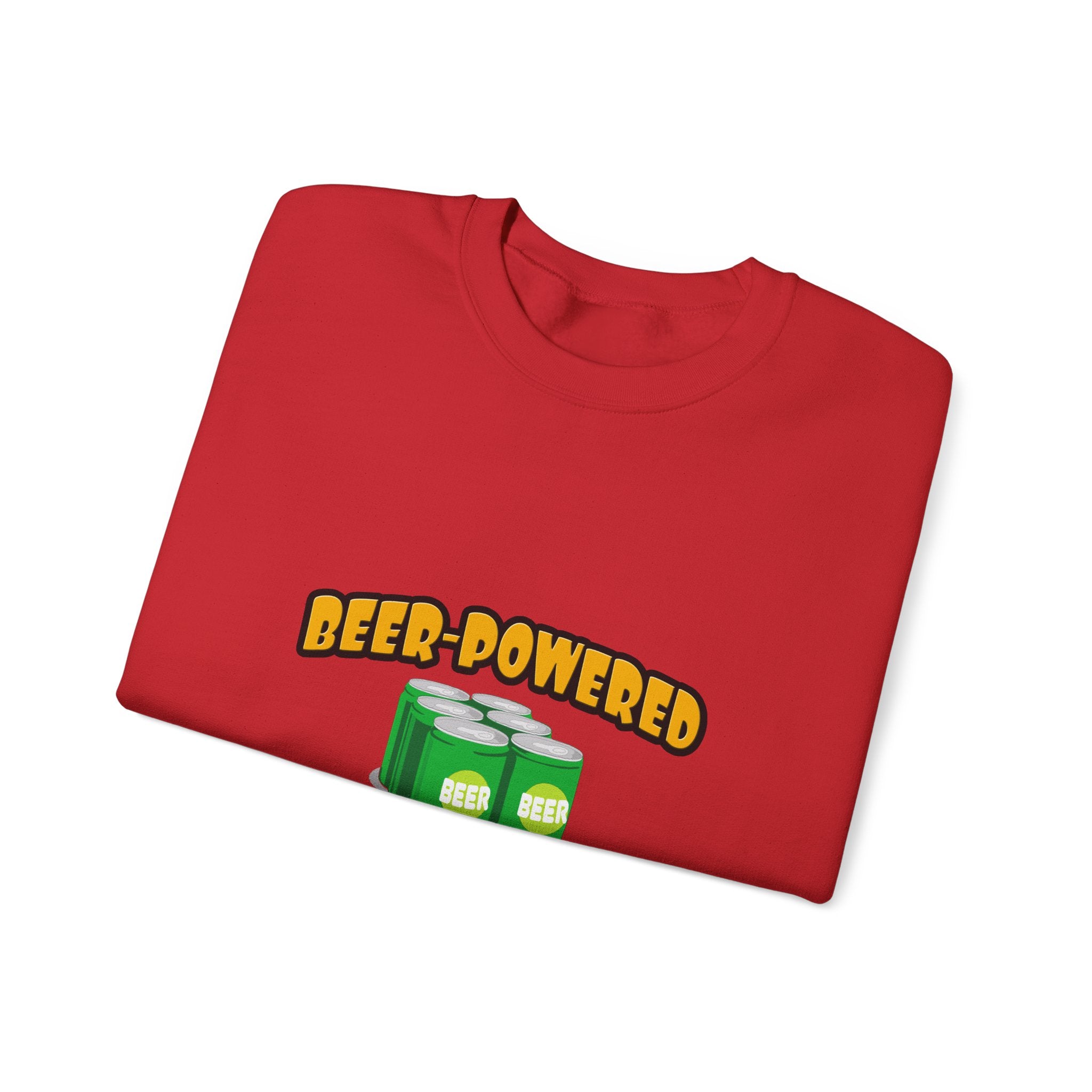 Beer Powered Nurse - Unisex Heavy Blend™ Crewneck Sweatshirt