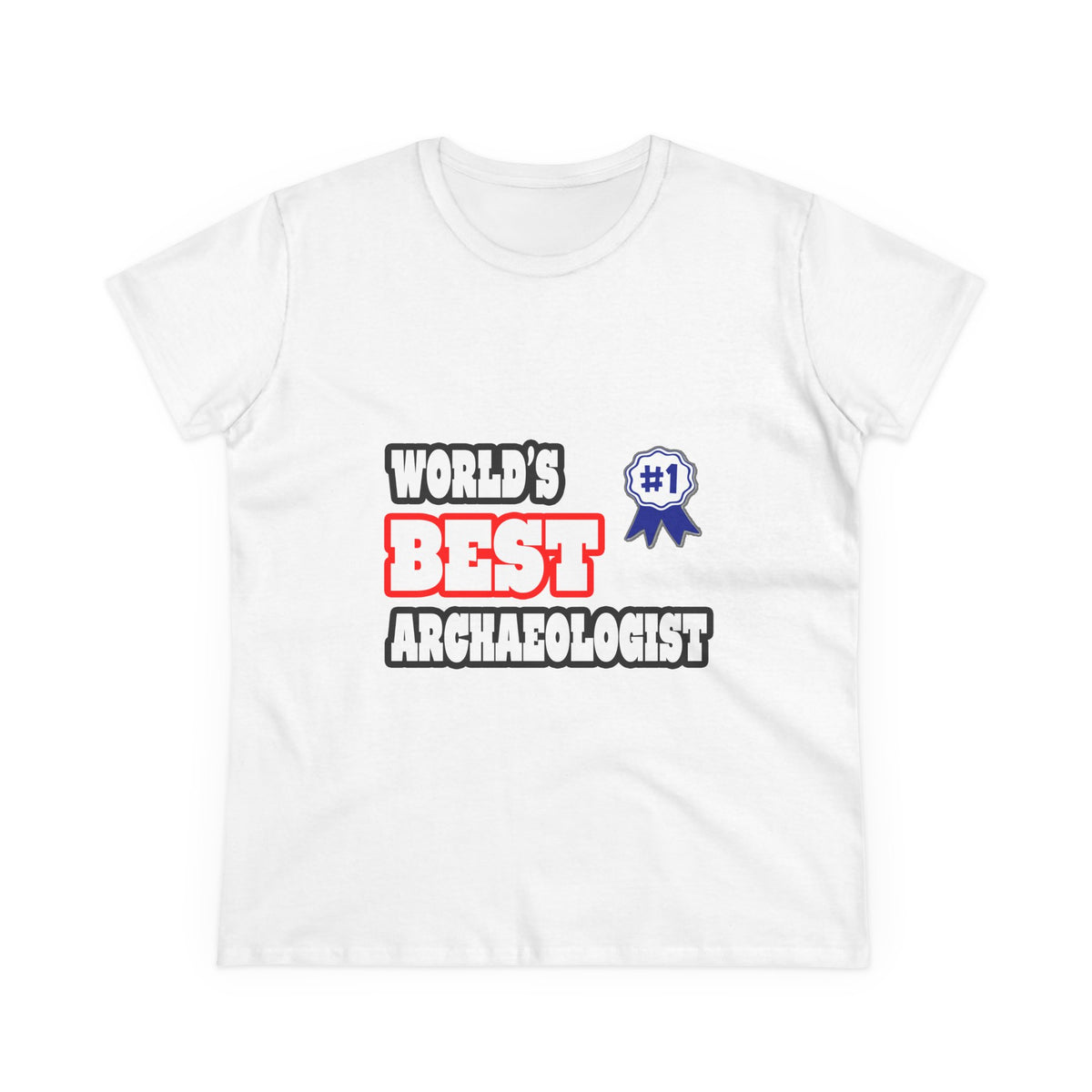 World's Best Archaeologist - Women's Midweight Cotton Tee