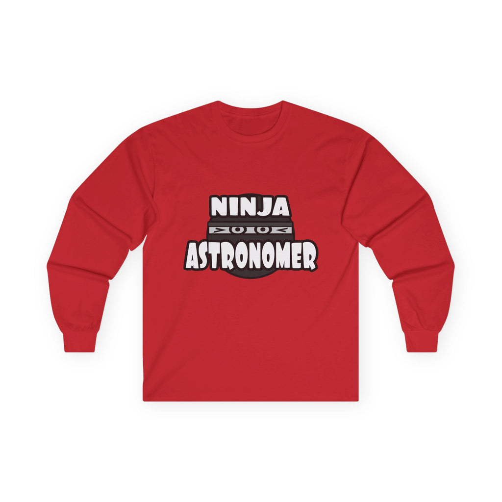 Ninja Astronomer - Unisex Ultra Cotton Long Sleeve Tee