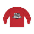 Ninja Astronomer - Unisex Ultra Cotton Long Sleeve Tee