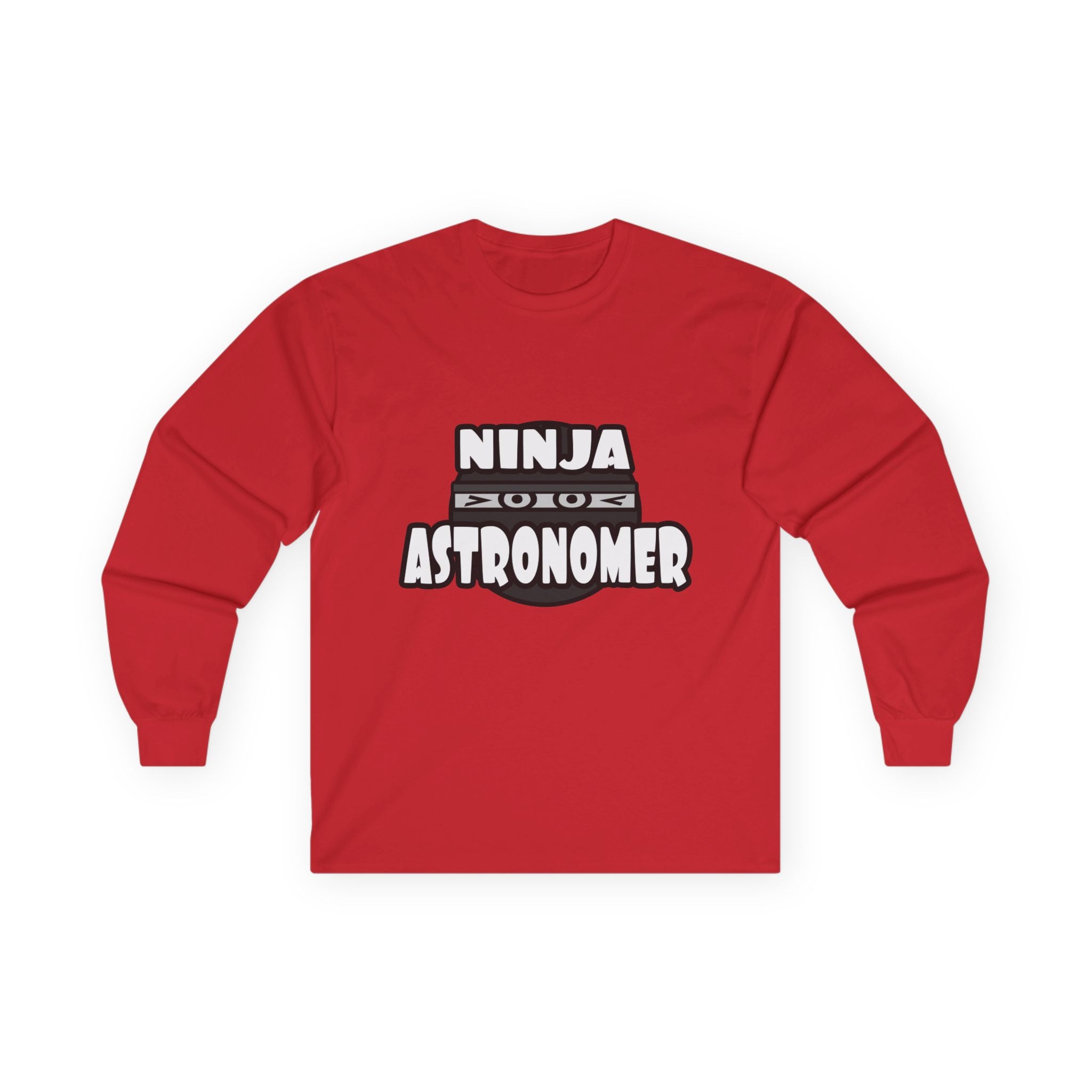 Ninja Astronomer - Unisex Ultra Cotton Long Sleeve Tee
