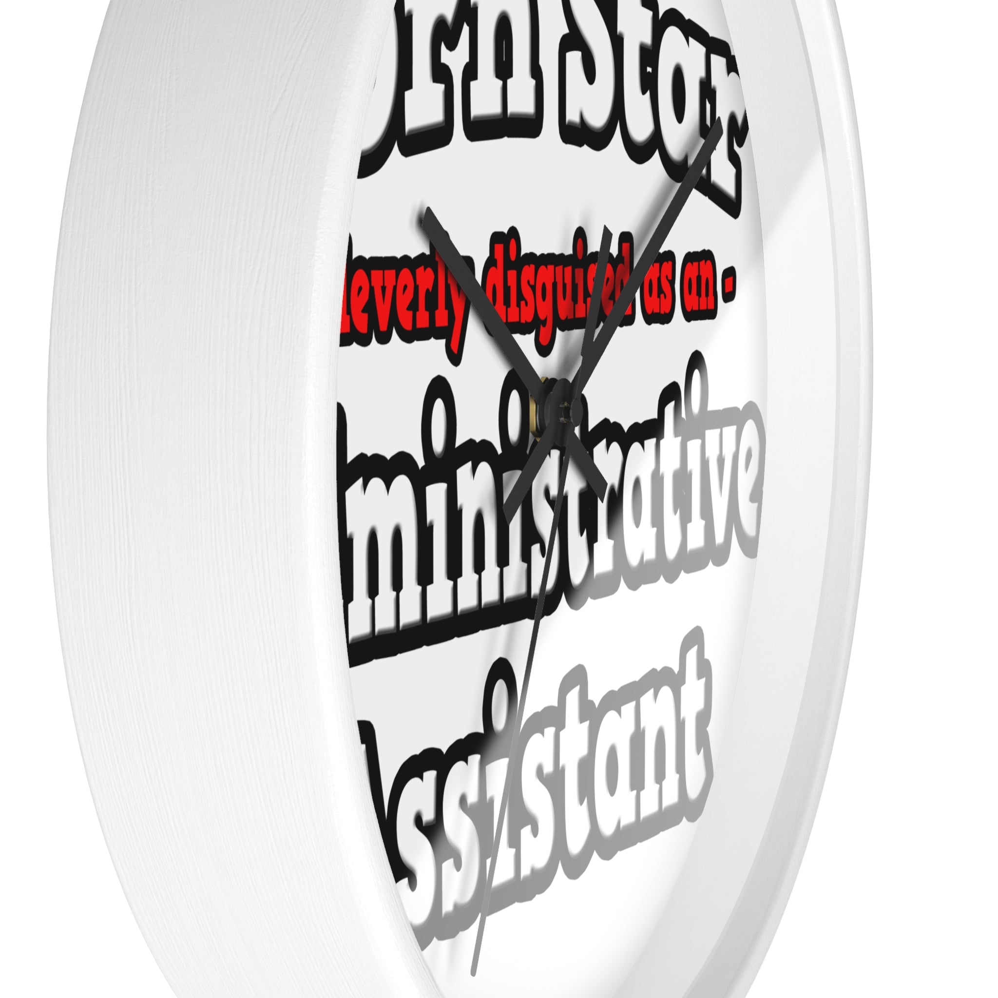 Porn Star...Administrative Assistant - Wall Clock