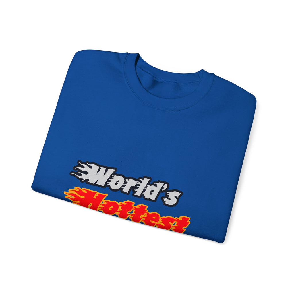 World's Hottest Teacher - Unisex Heavy Blend™ Crewneck Sweatshirt