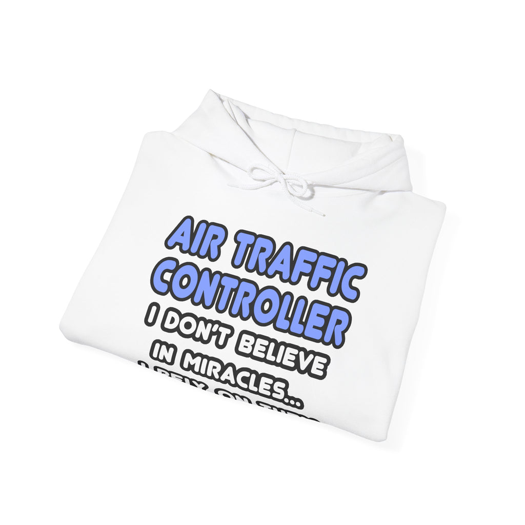 Miracles and Air Traffic Controllers - Unisex Heavy Blend™ Hooded Sweatshirt