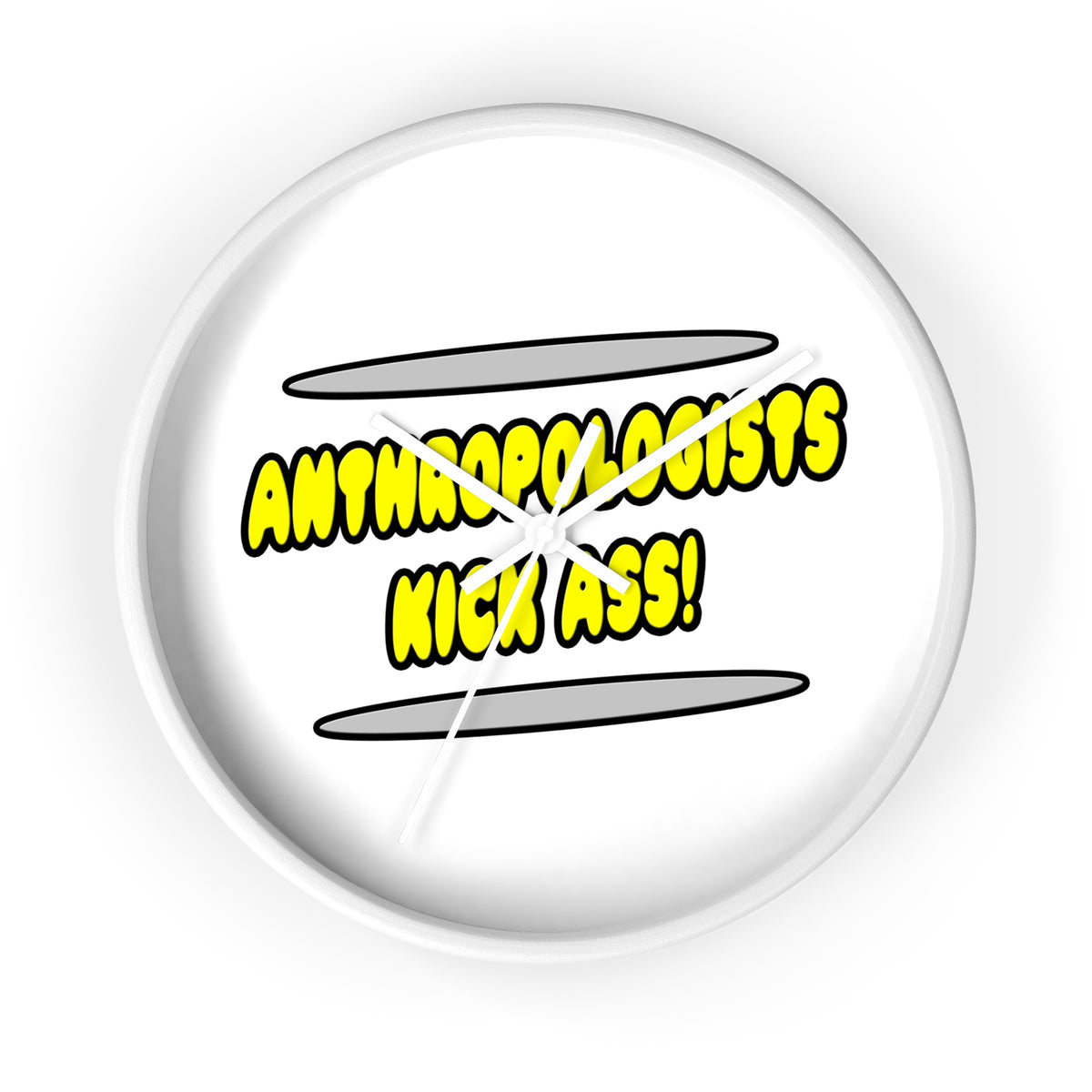Anthropologists Kick Ass! - Wall Clock