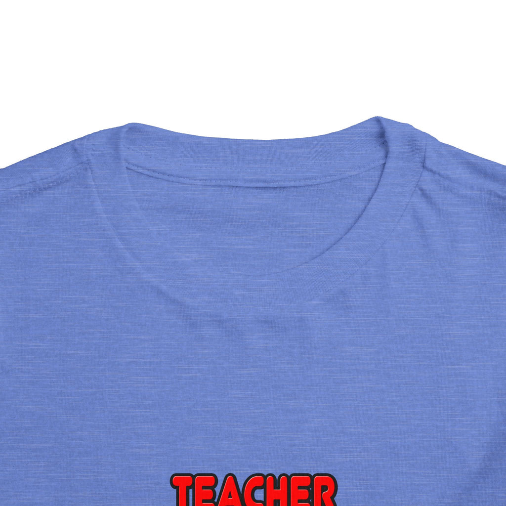 Rainbow Teacher - Toddler Short Sleeve Tee