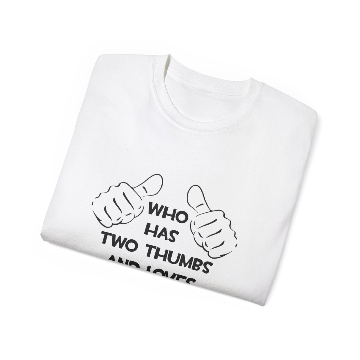 Two Thumbs and Loves Farming - Unisex Ultra Cotton Tee