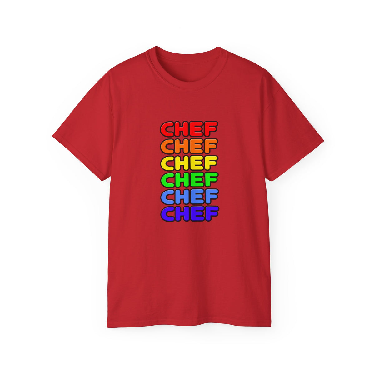 Rainbow Chef - Unisex Ultra Cotton Tee