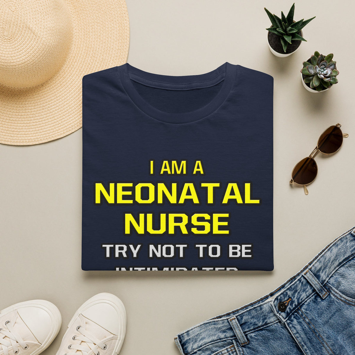 Neonatal Nurse...Superior Intelligence - Unisex Softstyle T-Shirt