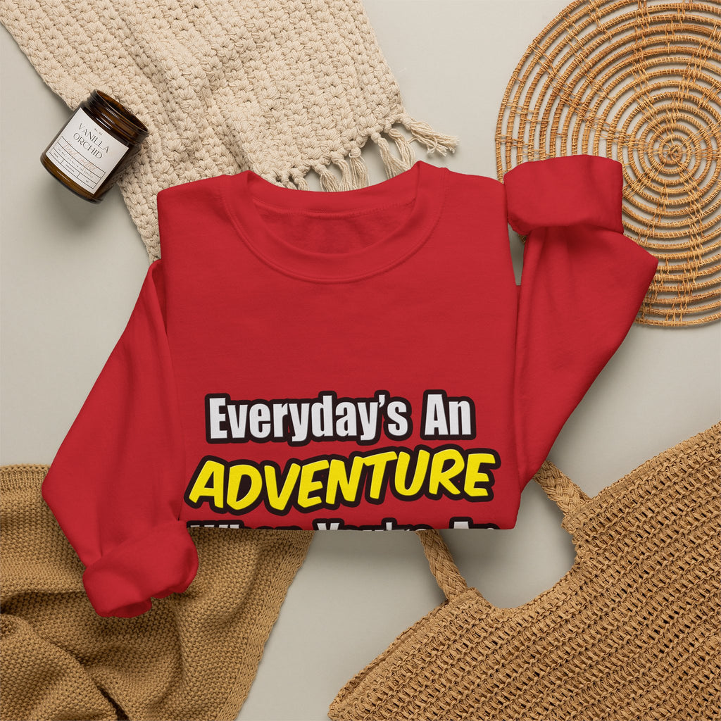 Everyday's An Adventure...Aerospace Engineer - Unisex Heavy Blend™ Crewneck Sweatshirt