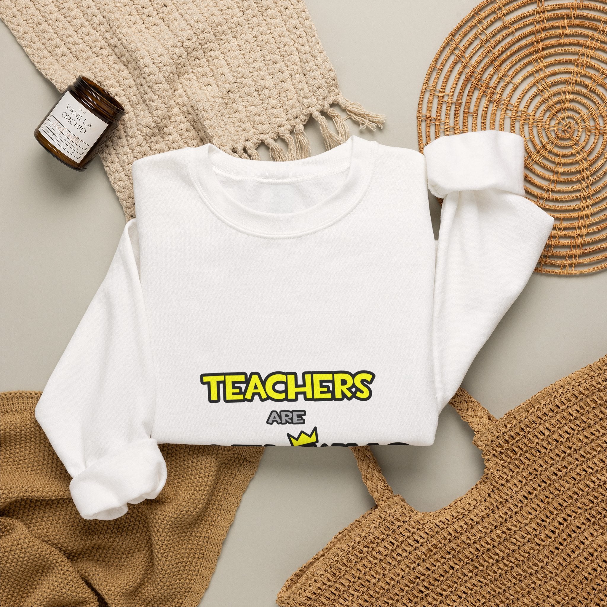Teachers Are Sofa King Cool - Unisex Heavy Blend™ Crewneck Sweatshirt