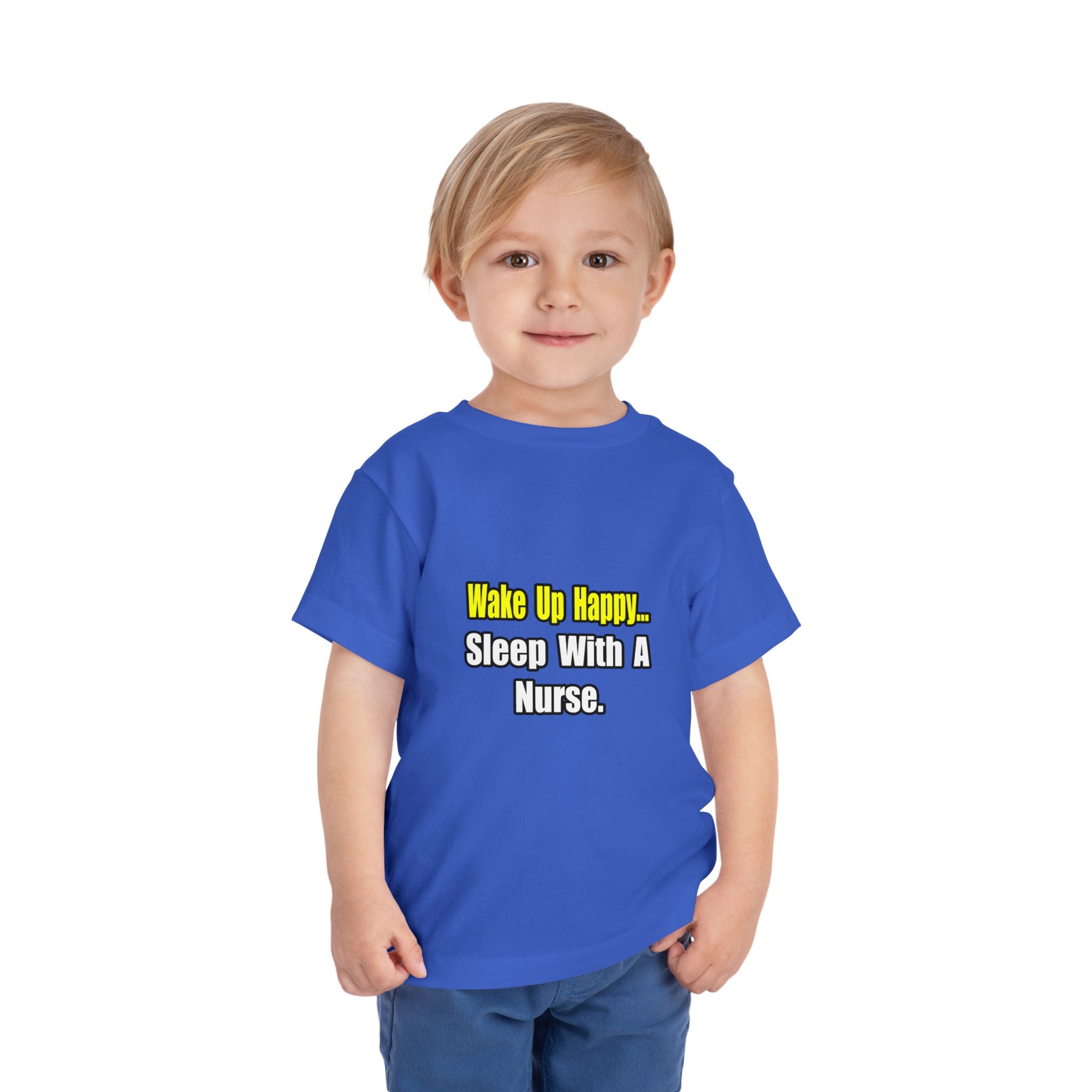 Sleep With a Nurse - Toddler Short Sleeve Tee