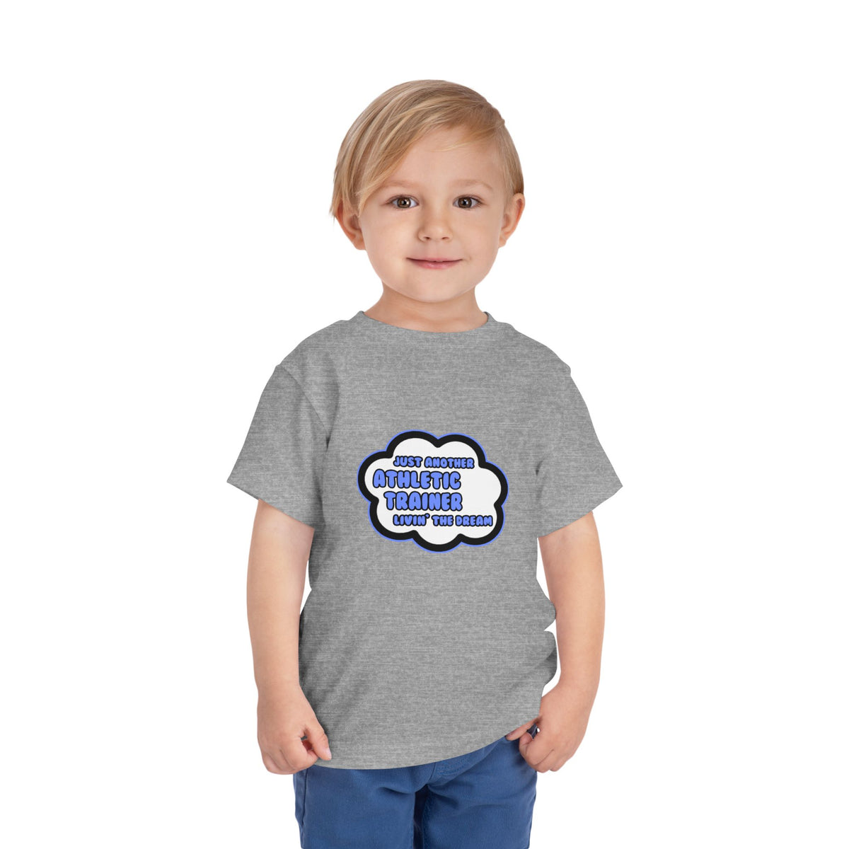 Athletic Trainer .. Livin' The Dream - Toddler Short Sleeve Tee
