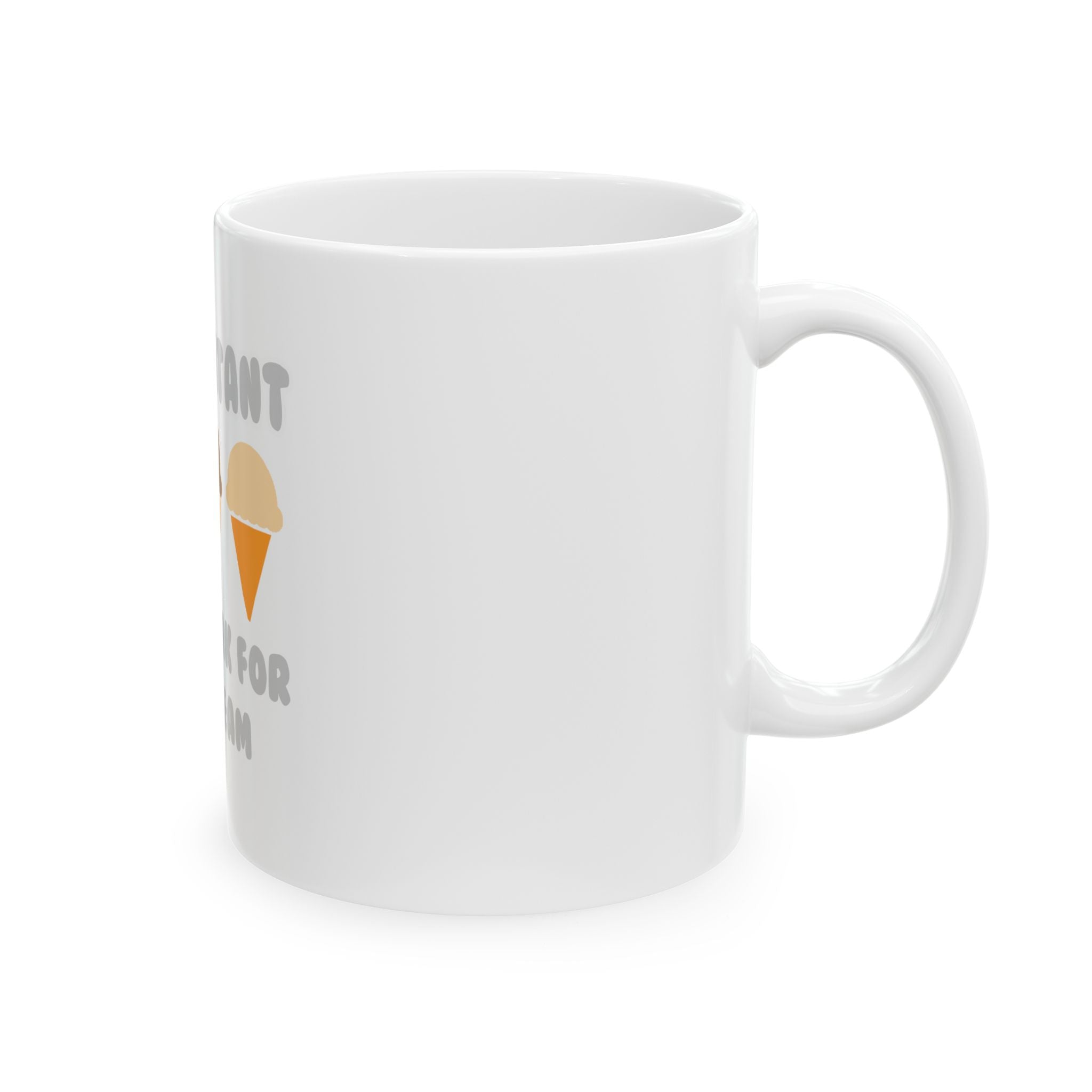 Accountant ... Will Work For Ice Cream - Ceramic Mug, (11oz, 15oz)