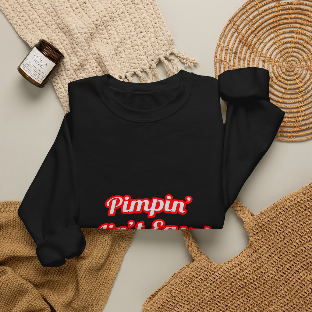 Pimpin' Ain't Easy .. Engineer - Unisex Heavy Blend™ Crewneck Sweatshirt