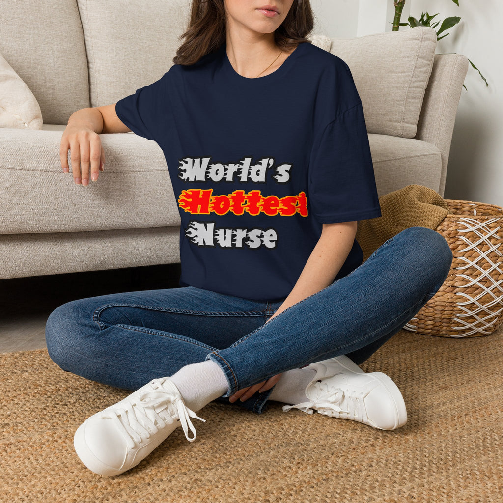 World's Hottest Nurse - Unisex Softstyle T-Shirt