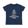 Keep Calm and Call a Critical Care Nurse - Women's Midweight Cotton Tee