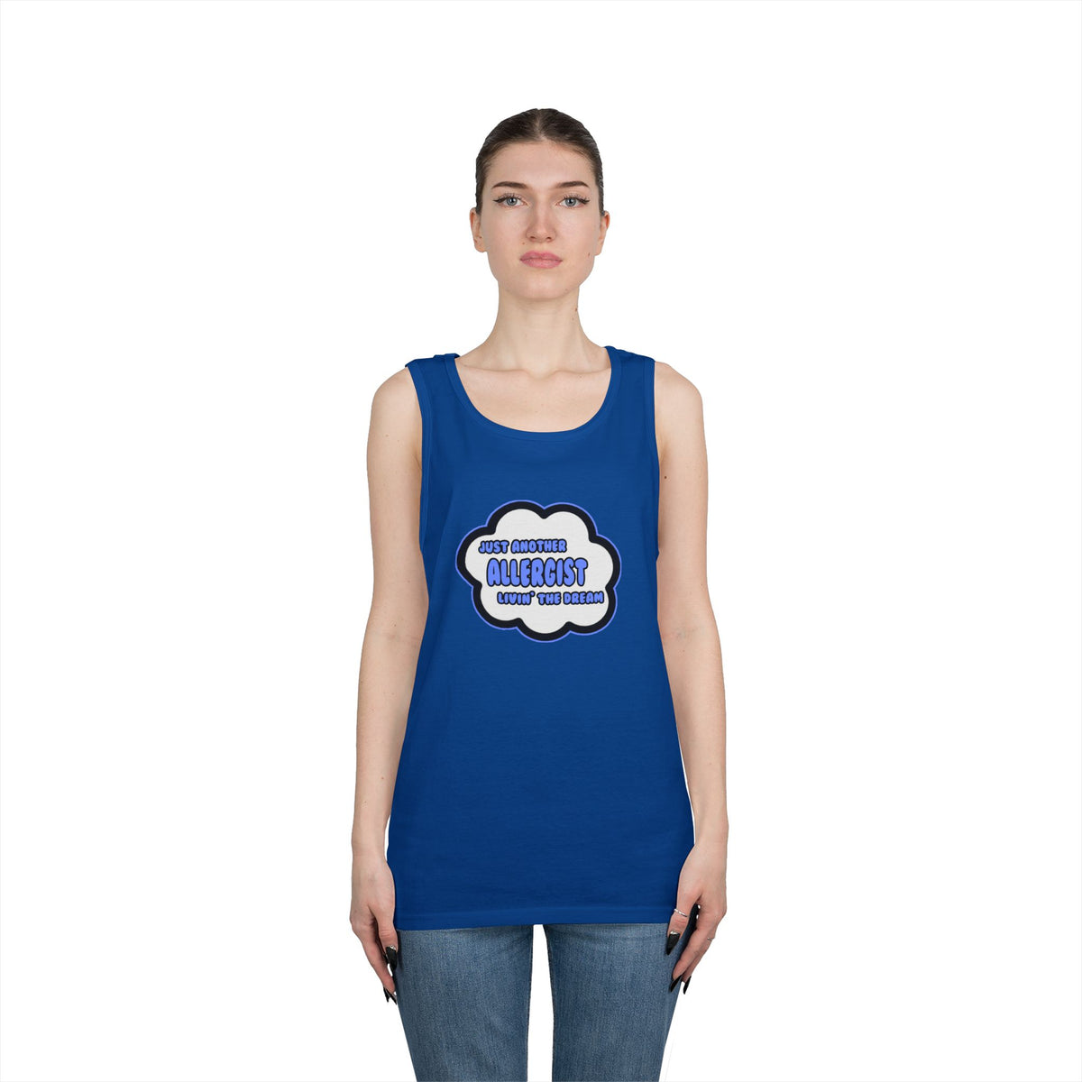 Allergist .. Livin' The Dream - Unisex Heavy Cotton Tank Top