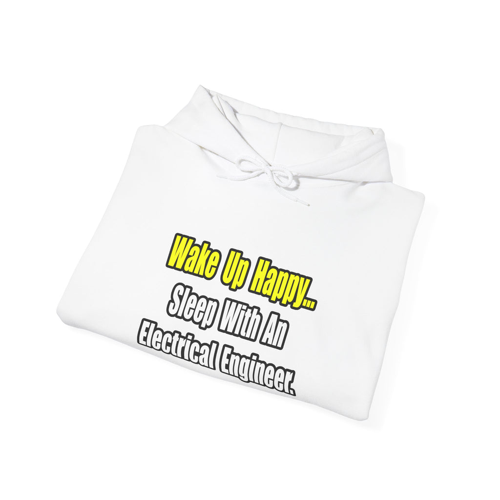 Sleep With An Electrical Engineer - Unisex Heavy Blend™ Hooded Sweatshirt