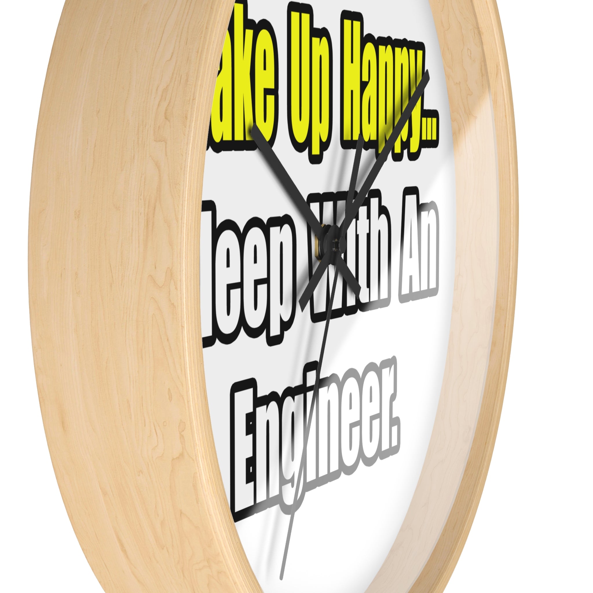 Sleep With Engineer - Wall Clock