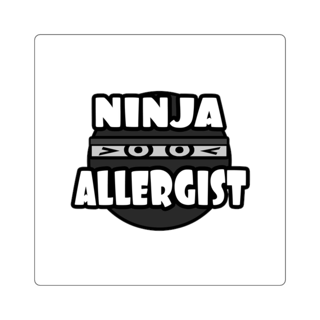 Ninja Allergist - Square Stickers