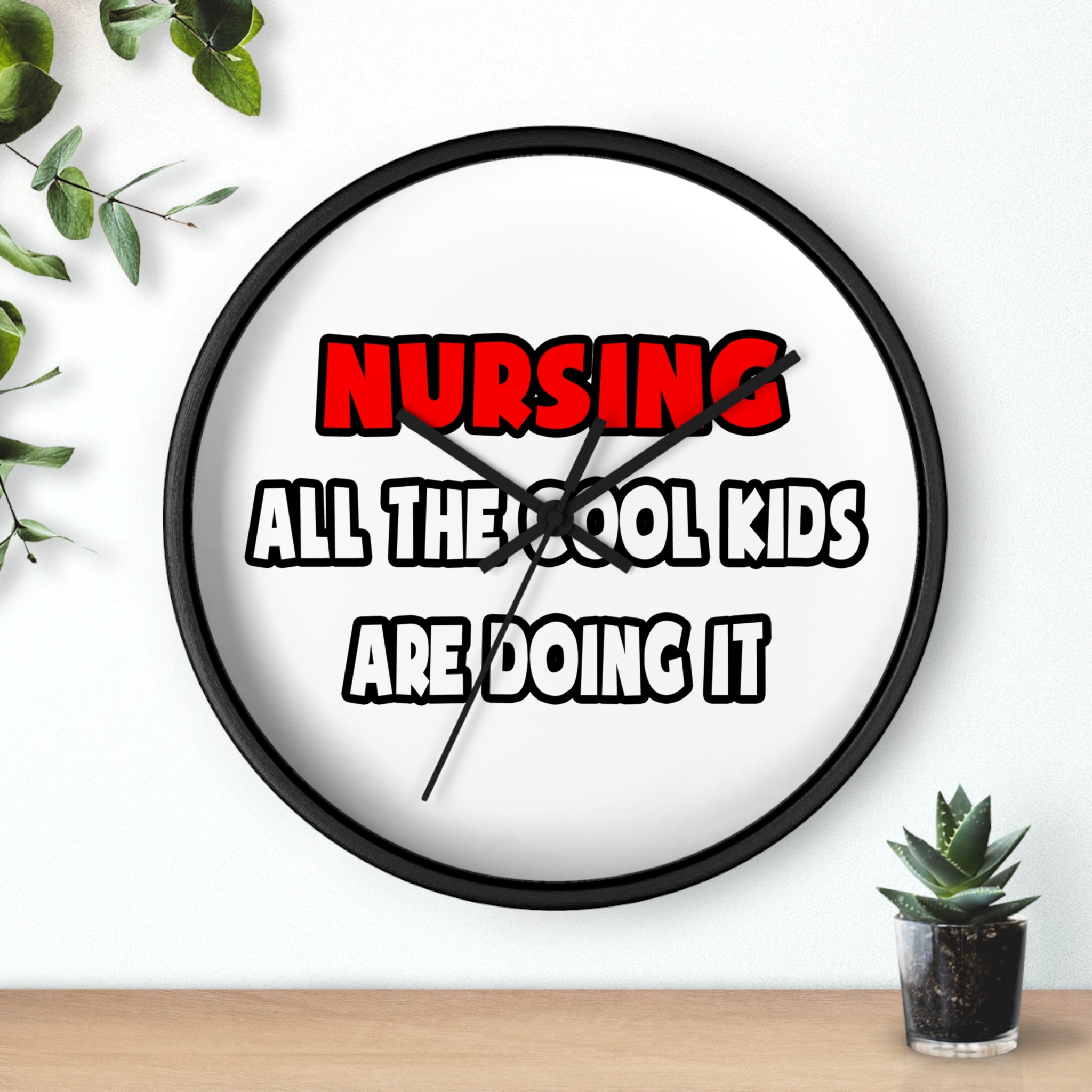 Funny Nurse Shirts and Gifts - Wall Clock