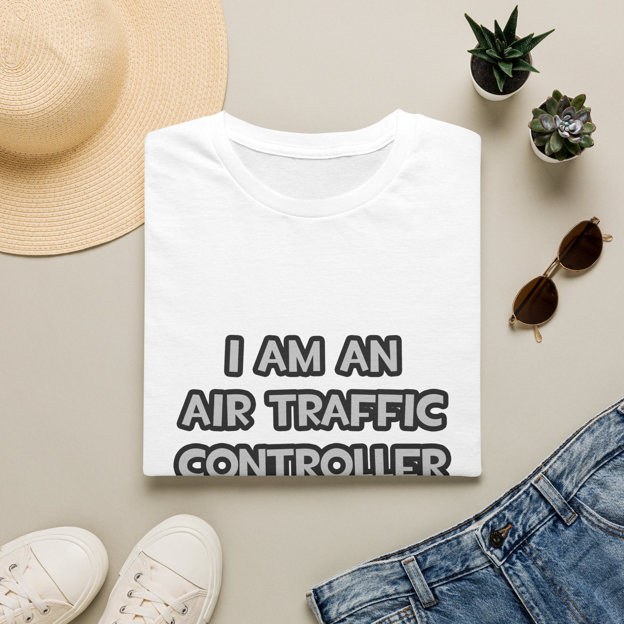 Air Traffic Controller ... Not A Magician - Unisex Softstyle T-Shirt