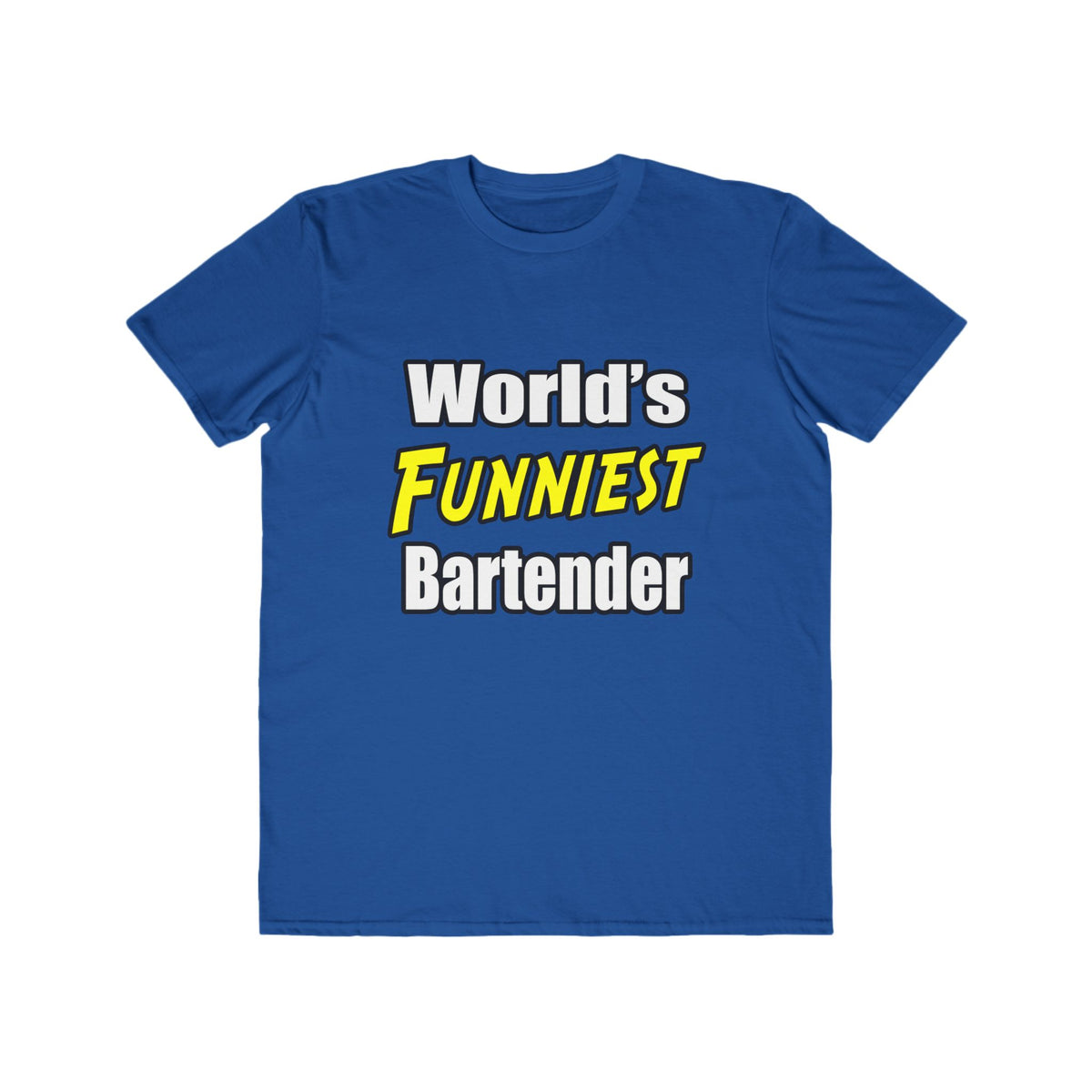 World's Funniest Bartender - Men's Lightweight Fashion Tee