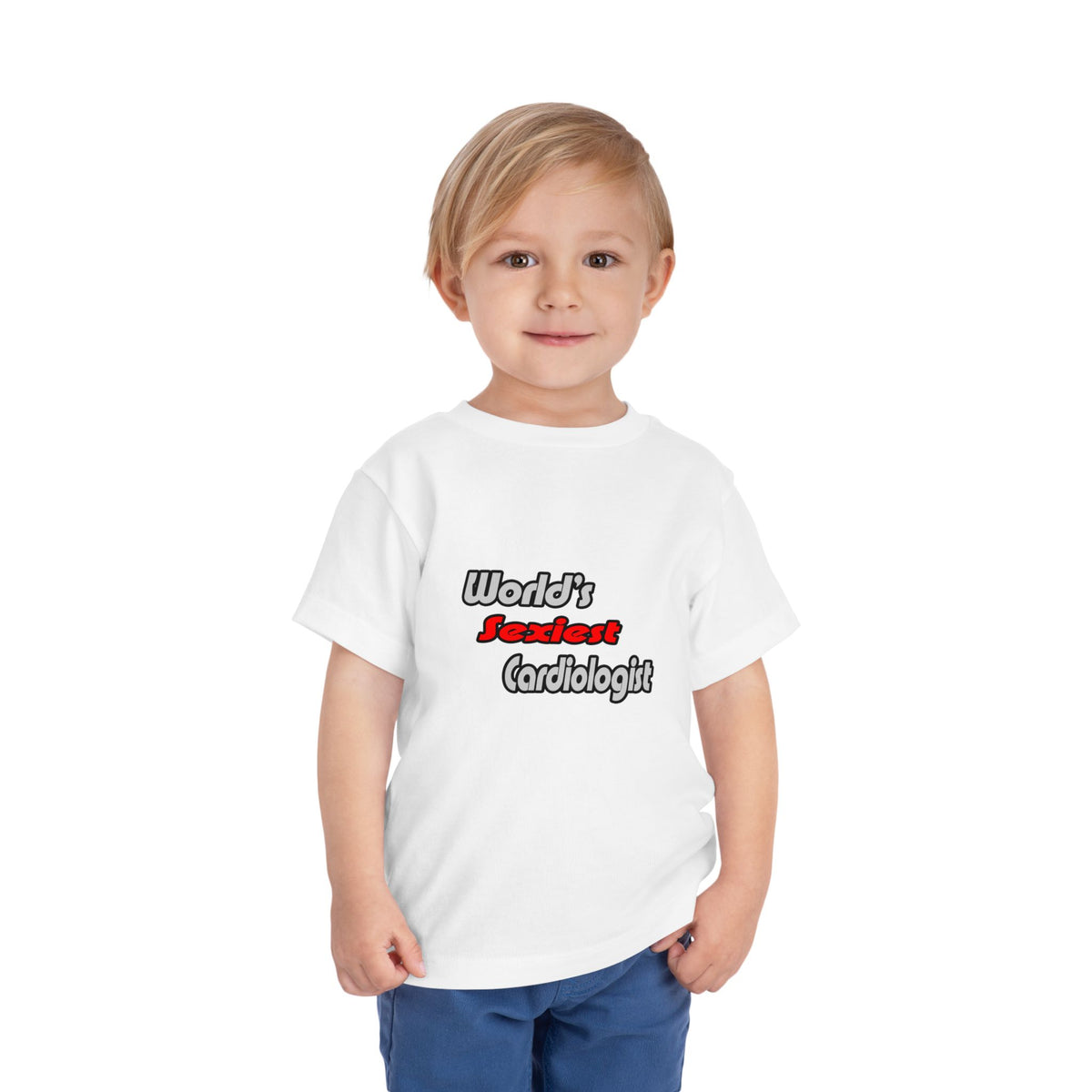 World's Sexiest Cardiologist - Toddler Short Sleeve Tee