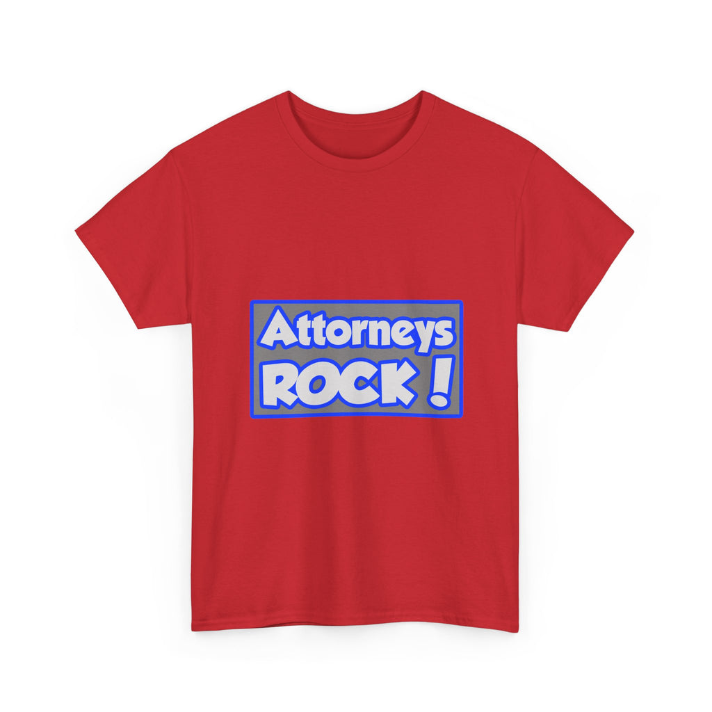 Attorneys Rock! - Unisex Heavy Cotton Tee