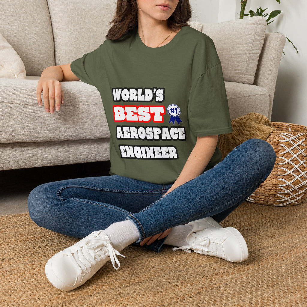 World's Best Aerospace Engineer - Unisex Softstyle T-Shirt