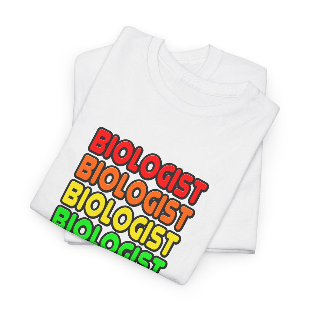 Rainbow Biologist - Unisex Heavy Cotton Tee