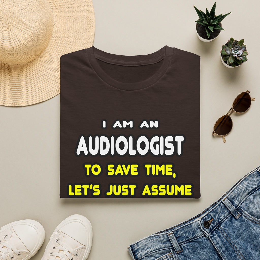 Funny Audiologist T Shirts and Gifts - Unisex Softstyle T-Shirt