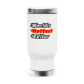 World's Hottest Editor - Stainless Steel Travel Mug with Handle, 14oz