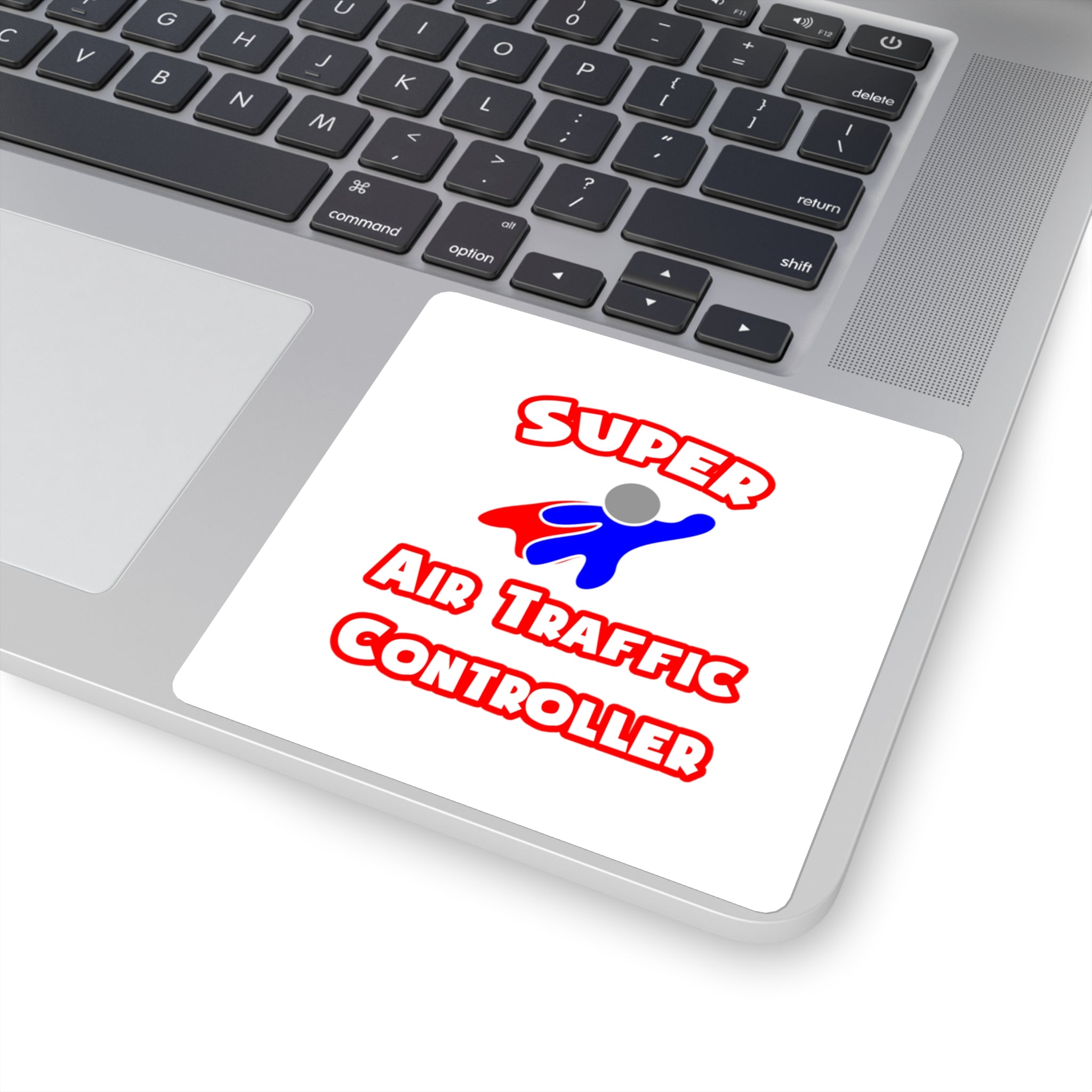 Super Air Traffic Controller - Square Stickers