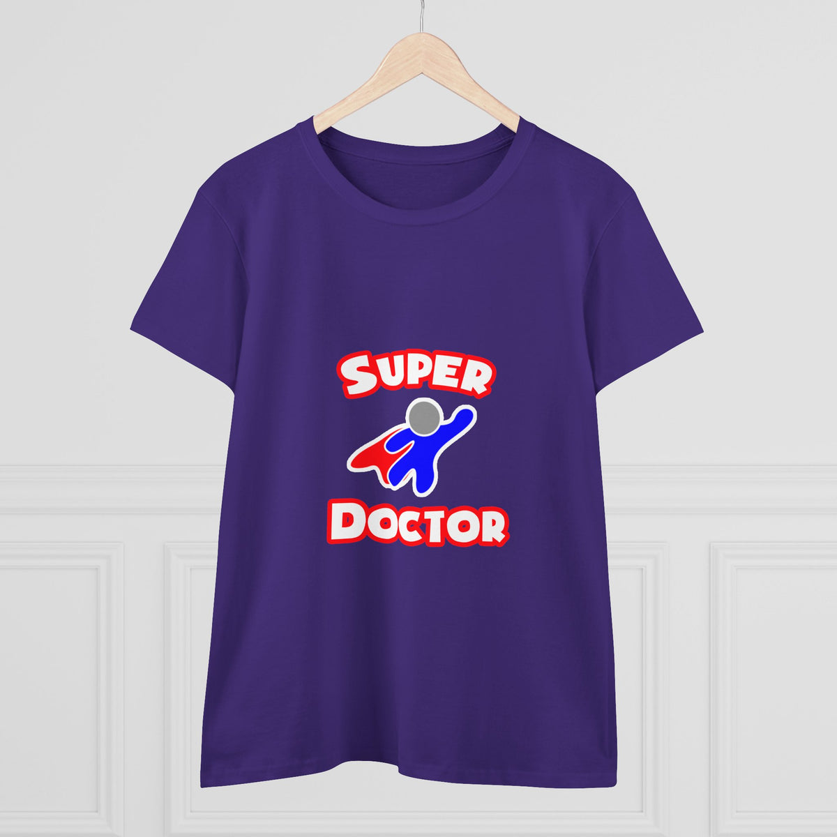 Super Doctor (2) - Women's Midweight Cotton Tee