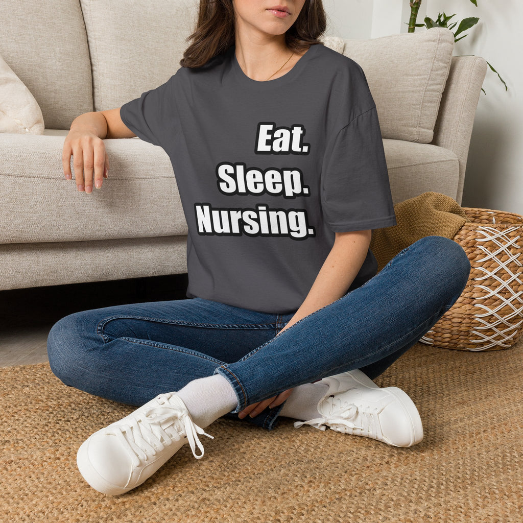 Eat. Sleep. Nursing. - Unisex Softstyle T-Shirt