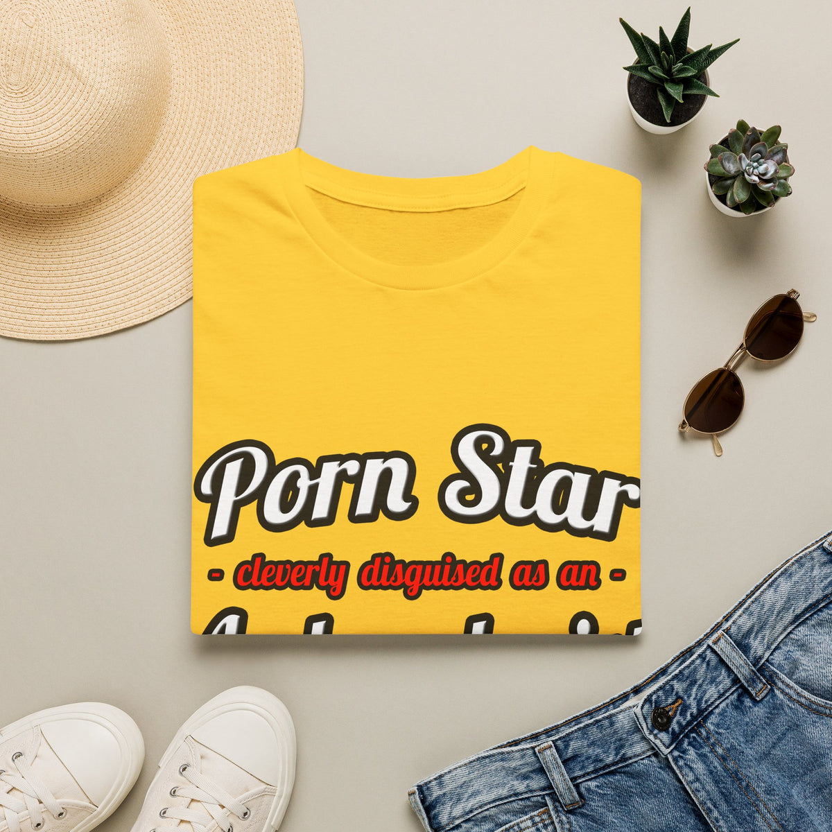 Porn Star...Archaeologist - Unisex Softstyle T-Shirt