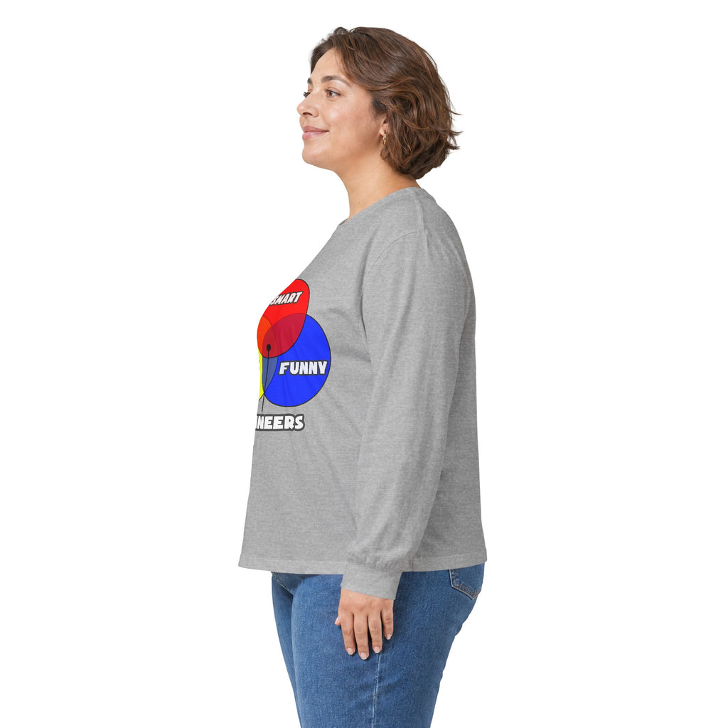 Venn Diagram .. Engineers - Unisex Ultra Cotton Long Sleeve Tee