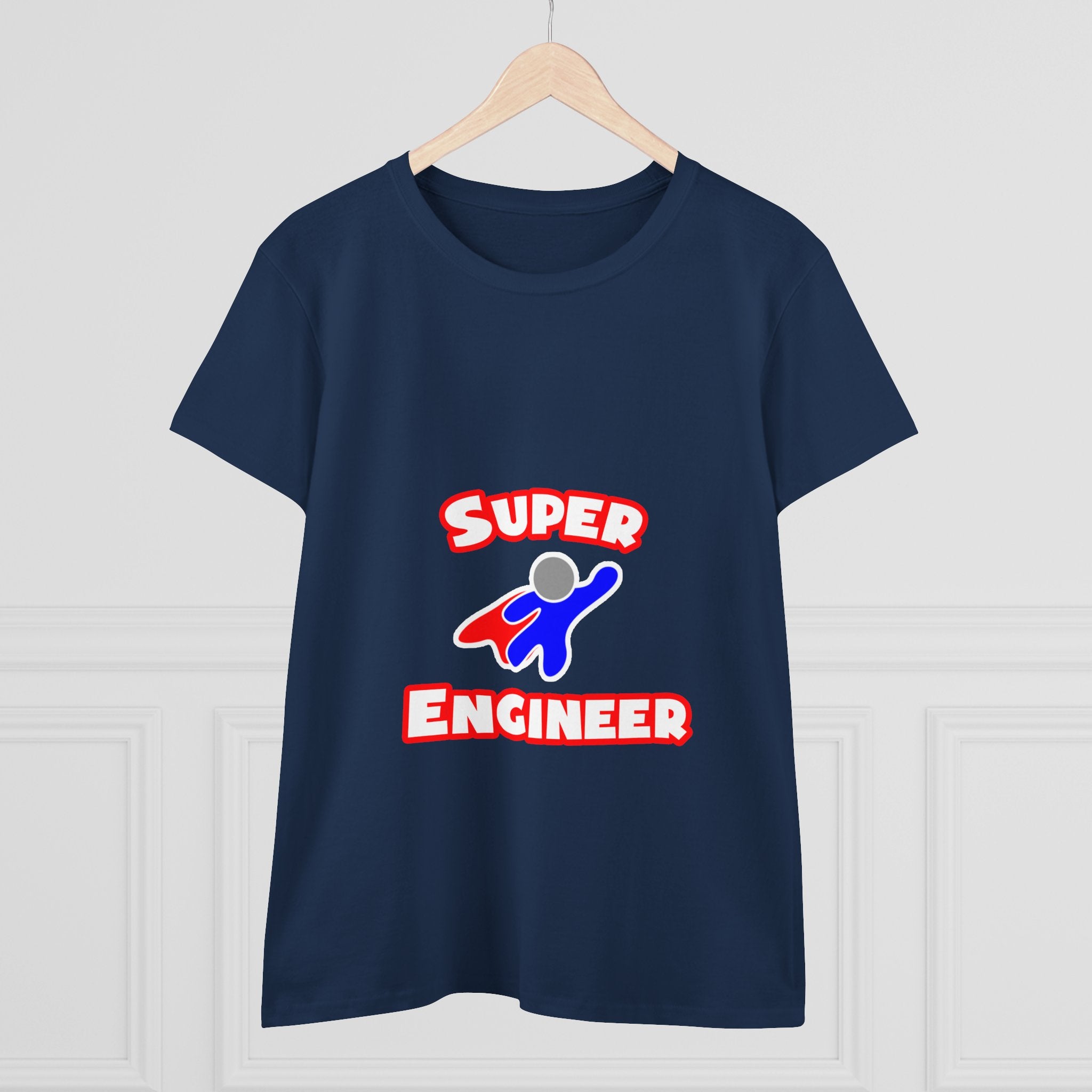 Super Engineer - Women's Midweight Cotton Tee
