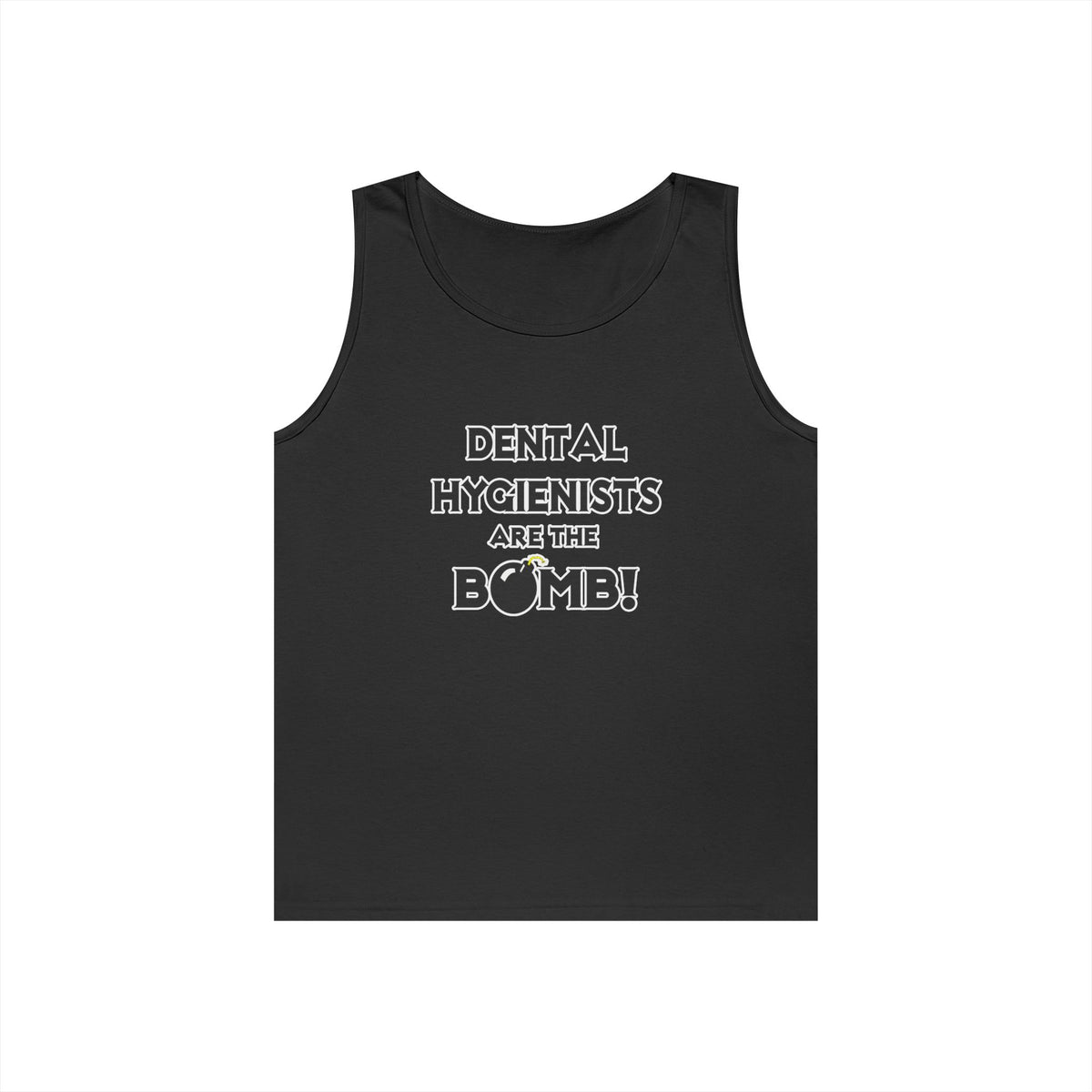 Dental Hygienists Are The Bomb! - Unisex Heavy Cotton Tank Top
