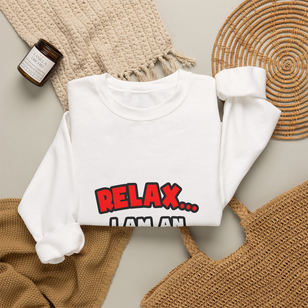 Relax ... I Am An Air Traffic Controller - Unisex Heavy Blend™ Crewneck Sweatshirt
