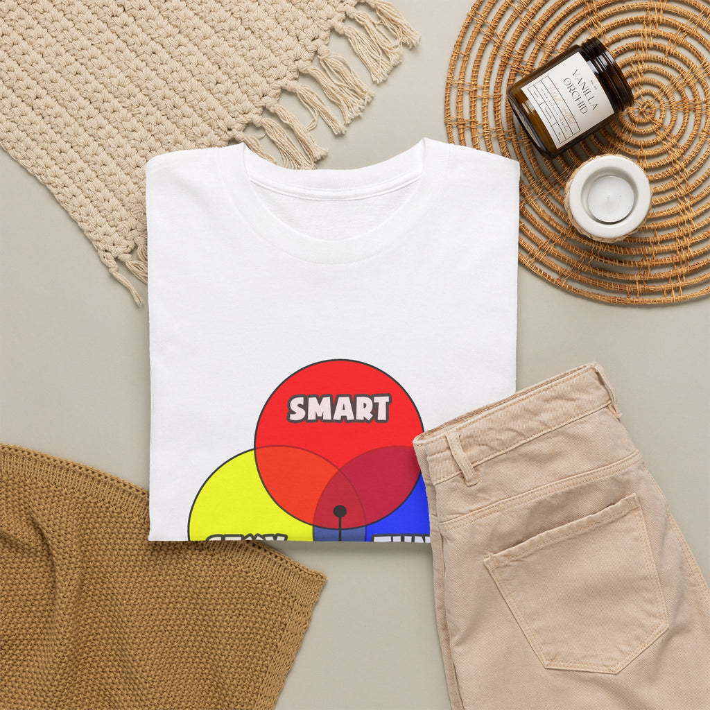 Venn Diagram .. Cardiologists - Unisex Heavy Cotton Tee