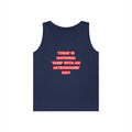 National 'Sleep With an Astronomer' Day - Unisex Heavy Cotton Tank Top