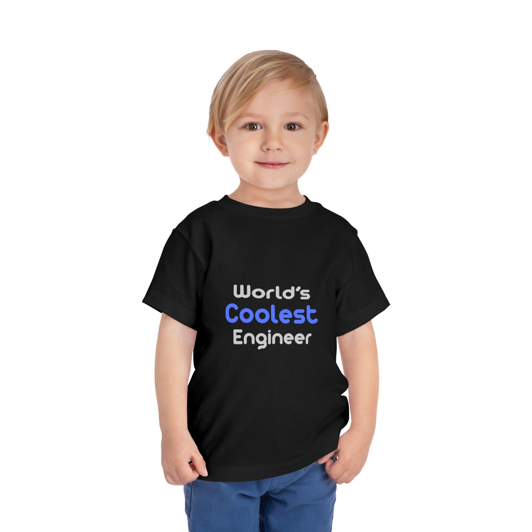 World's Coolest Engineer - Toddler Short Sleeve Tee